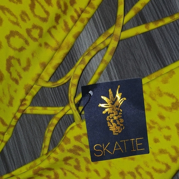 Skatie Lynn Tulum One Piece Yellow S - Picture 2 of 15